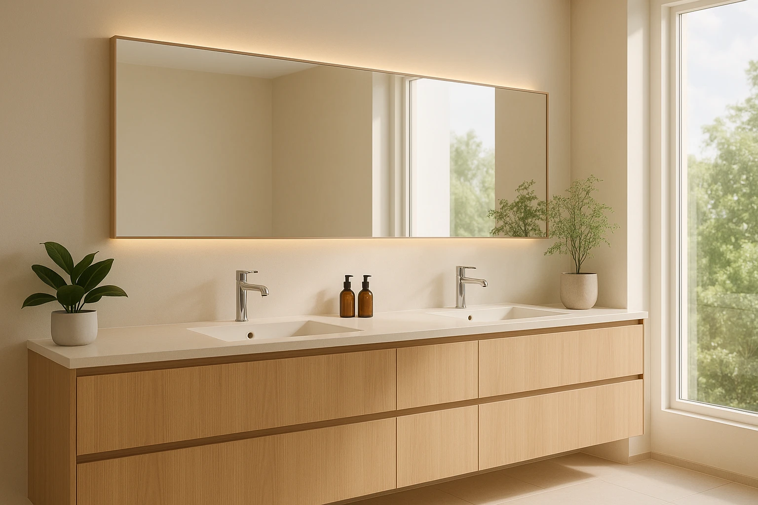 Mobile lavabo e zona vanity del bagno